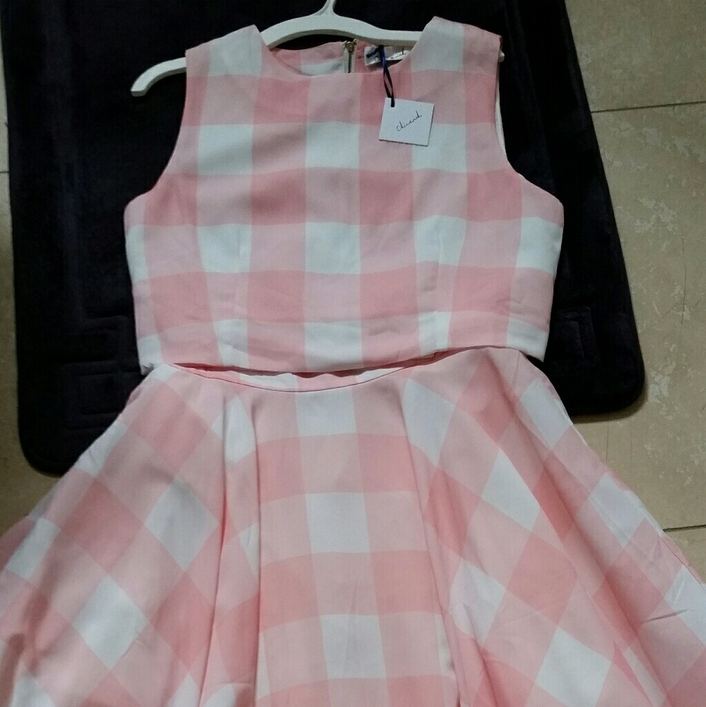 Two piece outfit crop top and long skirt